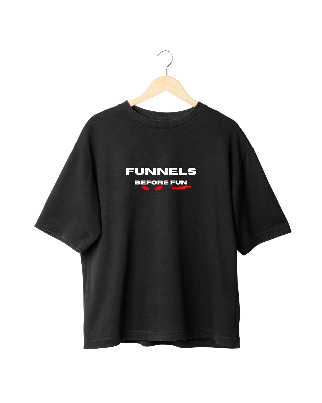 Loose Black T-shirts